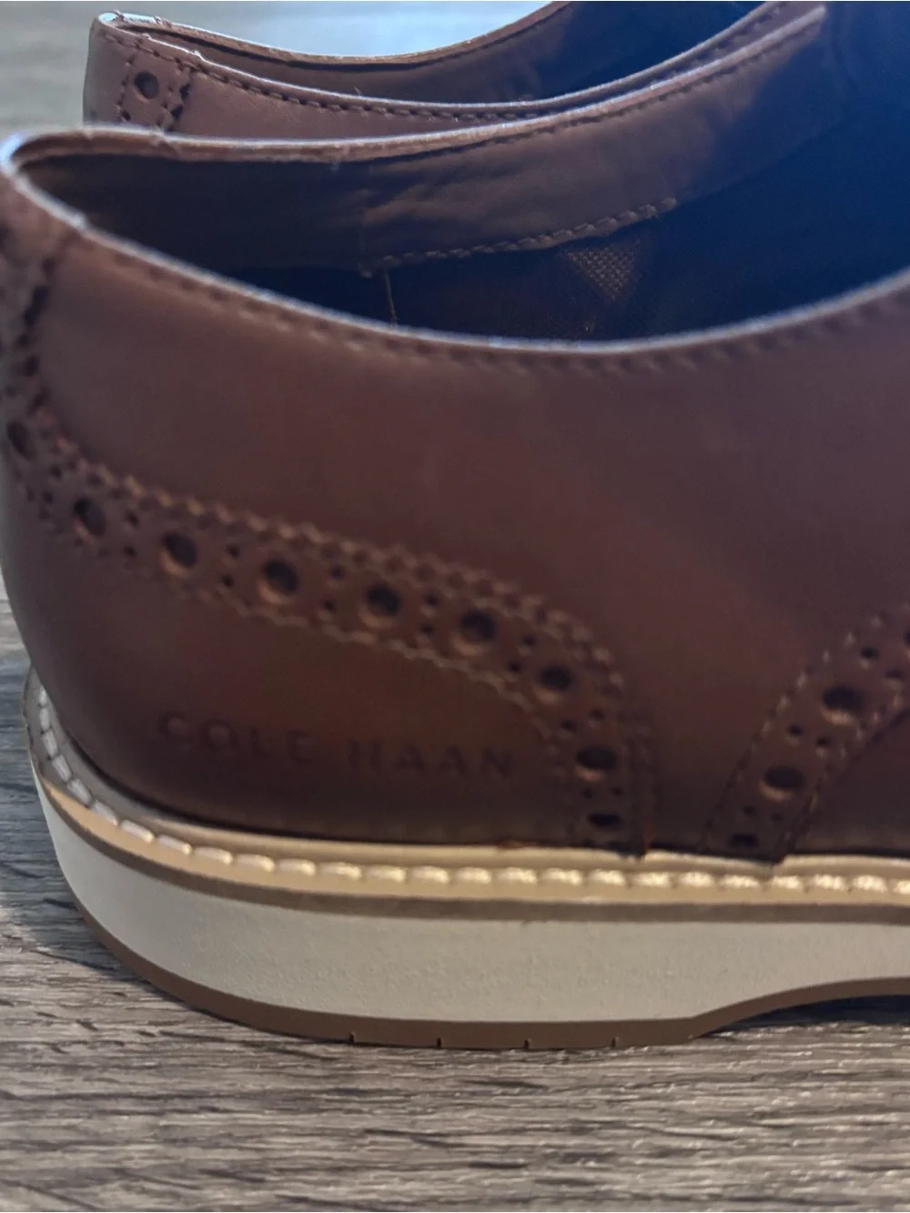 Cole Haan Morse Grand Wingtip Oxford  Mens Size 9.5  Brand New without box.